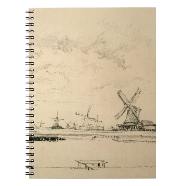 Sketch of Windmills Notebook (Front)