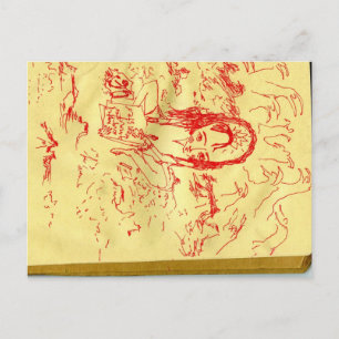 Sketchbook 1 postcard