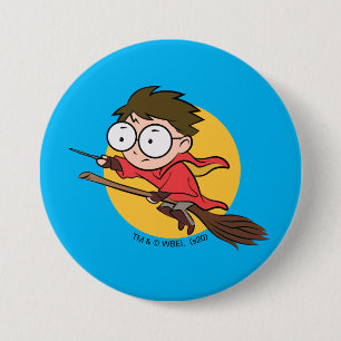 Sketchbook HARRY POTTER™ Playing QUIDDITCH™ 7.5 Cm Round Badge