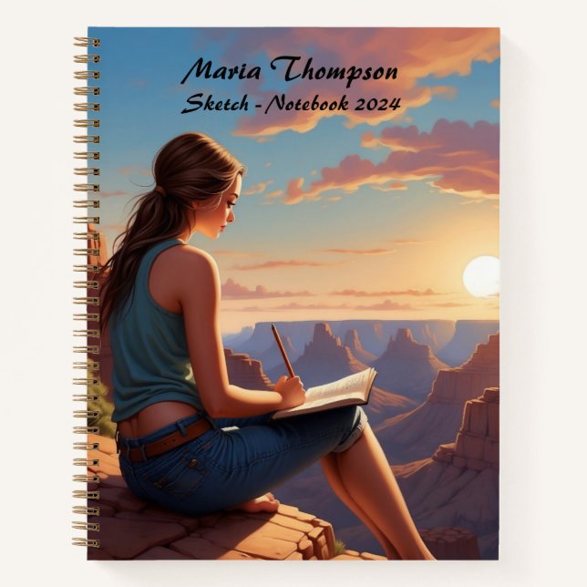 Sketchbook Notebooks Travel Notebook Journal Diary (Front)