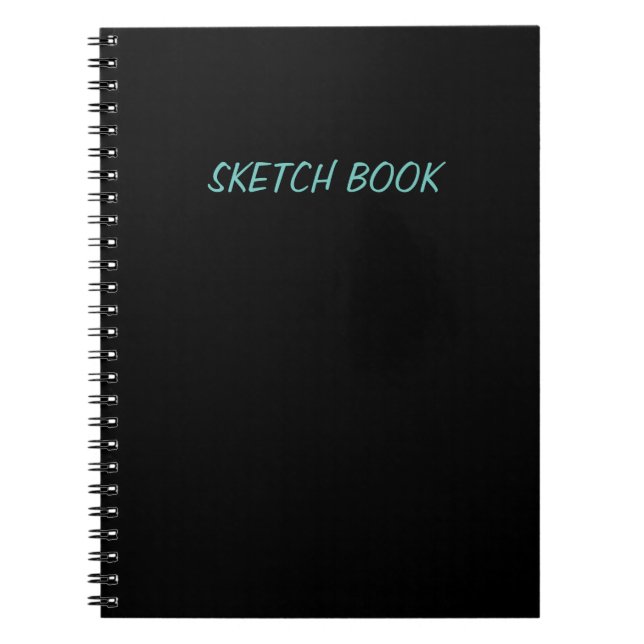 Sketchbook  with premium classic cover notebook (Front)