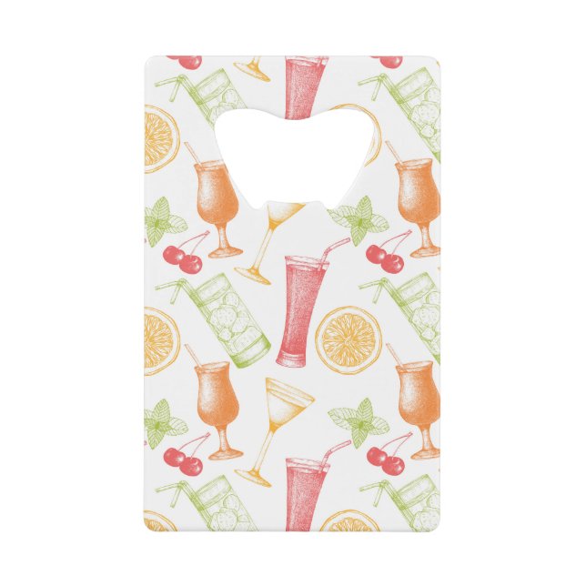 Sketched Cocktail Pattern (Front)