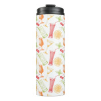 Sketched Cocktail Pattern