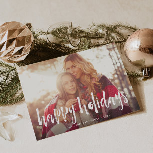 Sketched Overlay   Holiday Photo Card