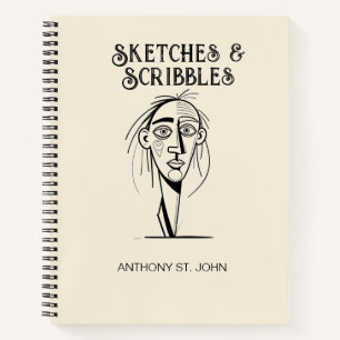 Sketches and Scribbles Notebook