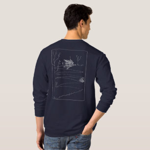 Sketchy Arketekcher Long Sleeve T-Shirt - Dark