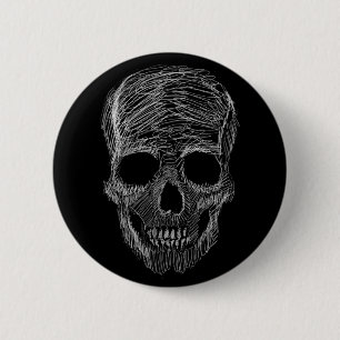 Sketchy Skull Button