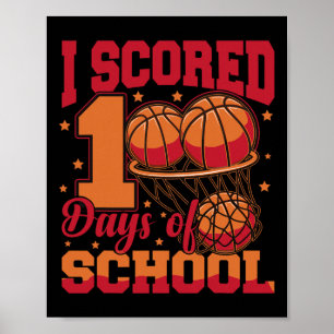 Sketll 100th Day Of School 100 Days Of School Poster
