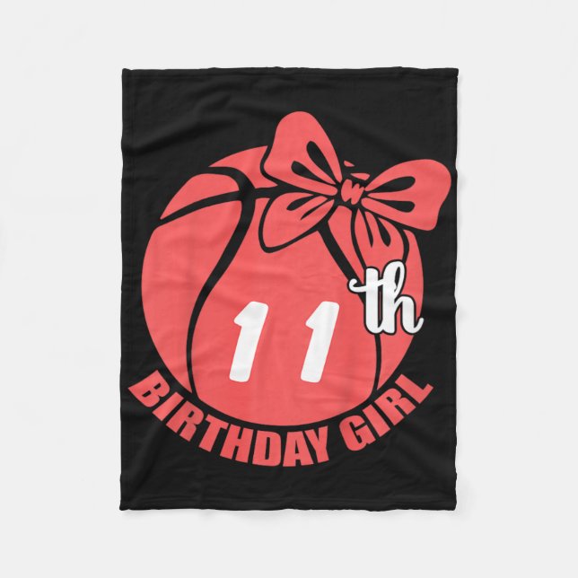 Sketll 11th Birthday Sketll Player  Fleece Blanket (Front)