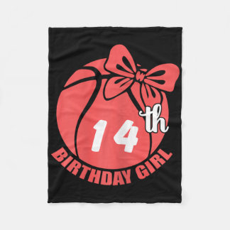 Sketll 14th Birthday Sketll Player  Fleece Blanket