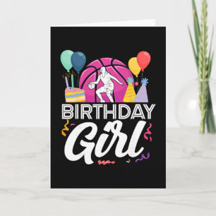 Sketll Bll Birthday Girl Female Birthday Girl 1 Card