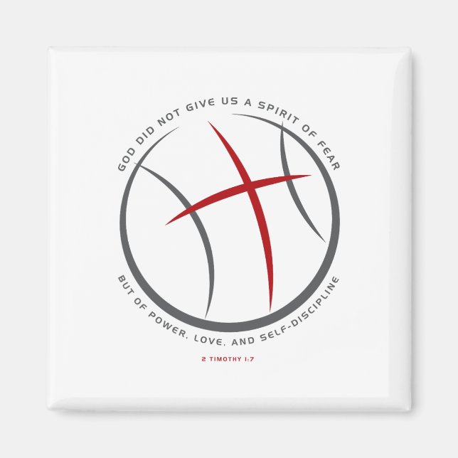 Sketll Christian Athlete Jesus 1  Magnet (Front)
