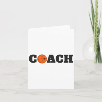 Sketll Coach With Sketll Shirt  Card