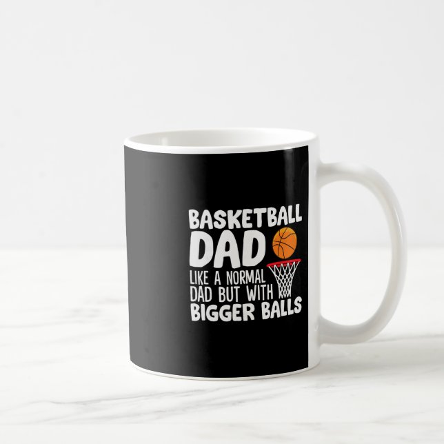 Sketll Dad Like A Normal Dad But With Bigger  Coffee Mug (Right)