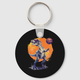 Sketll Dino T-rex Artwork Drawing Sketll Lover  Key Ring