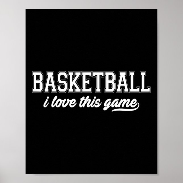 Sketll Funny - Sketll I Love This Game  Poster (Front)