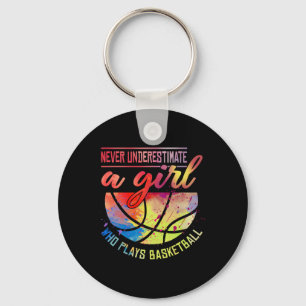 Sketll Gifts For Teen Girls Colourful Sports Desig Key Ring