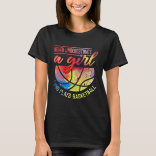 Sketll Gifts For Teen Girls Colourful Sports Desig T-Shirt