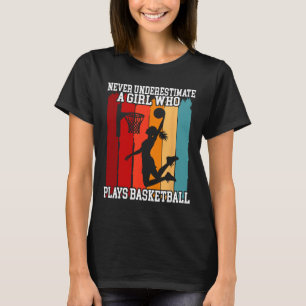 Sketll Gifts For Teen Girls Slam Dunk Athlete Styl T-Shirt