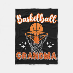Sketll Grandma Of A Sketll Player Grandma Fleece Blanket
