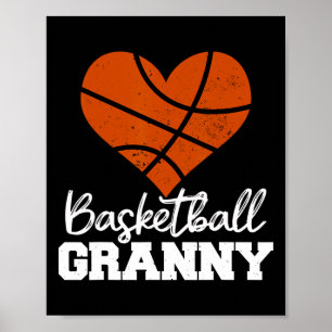 Sketll Granny Heart Funny Heartfelt Love Sketll  Poster
