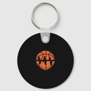 Sketll Heartbeat Pulse Design  Key Ring
