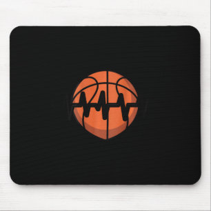 Sketll Heartbeat Pulse Design Mouse Pad