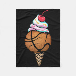 Sketll Ice Cream Sketll 1 Fleece Blanket