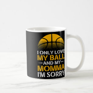 Sketll Lover I Only Love My Ll And My Momma Funny Coffee Mug