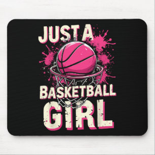 Sketll Lover Just A Sketll Girl Mouse Pad