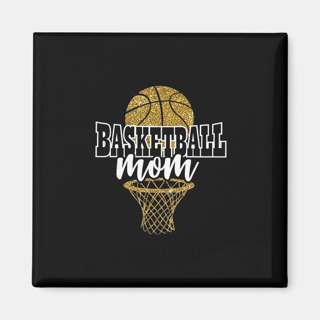 Sketll Mom Sket Hoop  Magnet (Front)