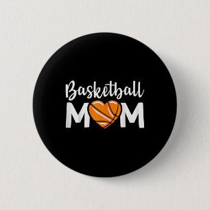 Sketll Mum Player Hoop Junkie Mother's Day Mama  6 Cm Round Badge