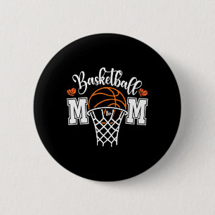 Sketll Mum Shirt Mum Game Day Shirt Mothers Day 6 Cm Round Badge