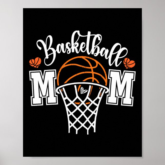 Sketll Mum Shirt Mum Game Day Shirt Mothers Day  Poster (Front)