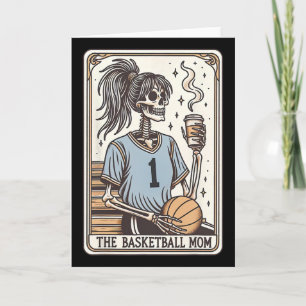 Sketll Mum Tarot Card Skeleton Halloween Witchy Vi