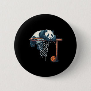 Sketll Panda Bear Drawing Sketll Lover Animal Art 6 Cm Round Badge