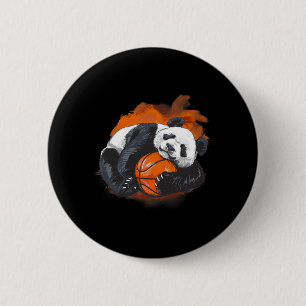Sketll Panda Bear Sketll Lover Drawing Animal Art 6 Cm Round Badge