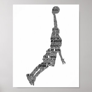 Sketll Player Coach Kids Boys Men 1 Poster