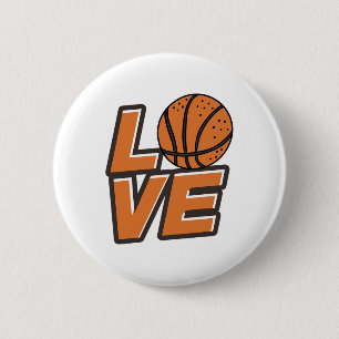 Sketll Player Coach Team Ll Love Athlete Sports Lo 6 Cm Round Badge