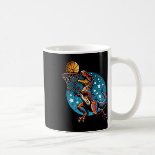 Sketll Player T-rex Dinosaur Coffee Mug