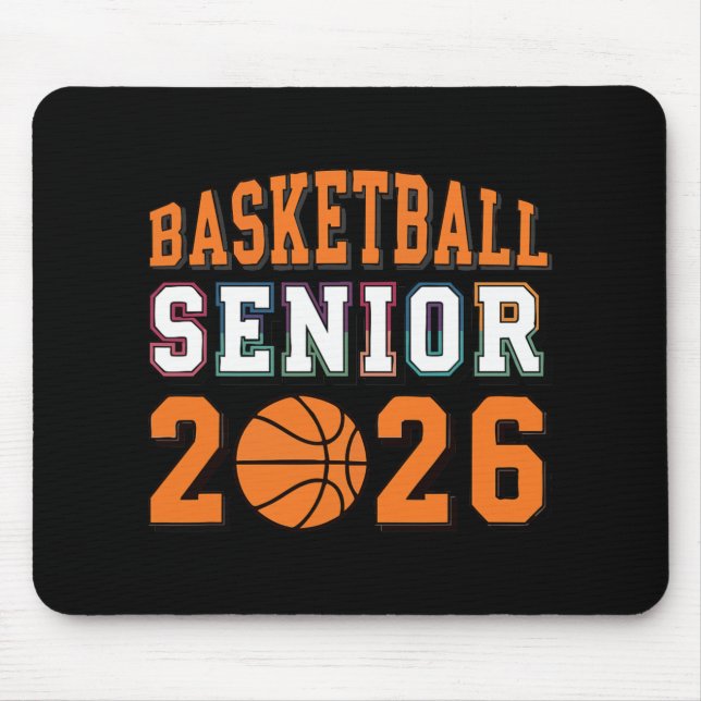 Sketll Senior 2026 Graduation  Mouse Pad (Front)