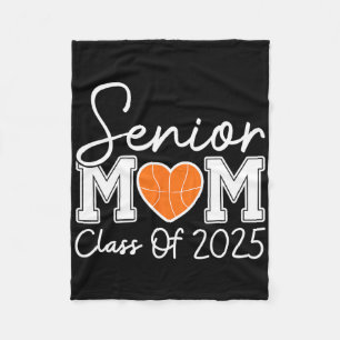 Sketll Senior Mum Cl Of 2025 Graduation Senior Mam Fleece Blanket