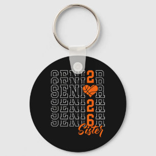 Sketll Senior Sister Graduation Cl Of 2026 Senior  Key Ring