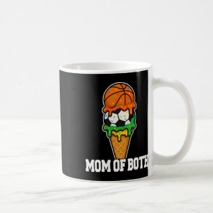 Sketll Soccer Mum Ice Cream Drip Summer Game Day Coffee Mug