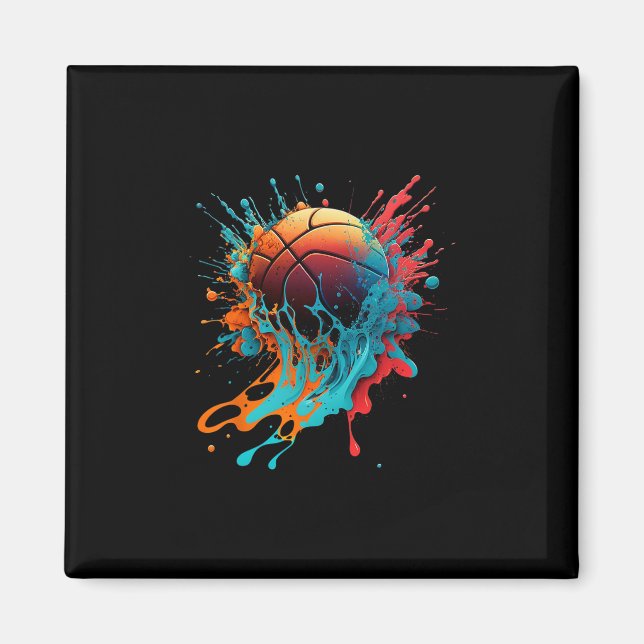 Sketll Splash Ller Sketll Player Team Player  Magnet (Front)