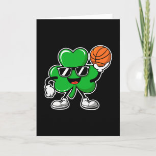 Sketll St Patricks Day Boys Shamrock Kids Toddler Card
