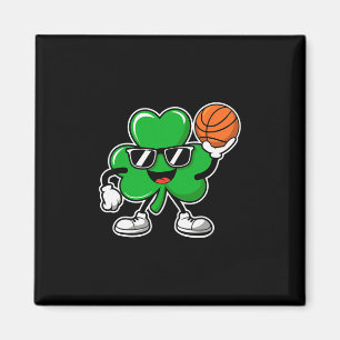 Sketll St Patricks Day Boys Shamrock Kids Toddler  Magnet
