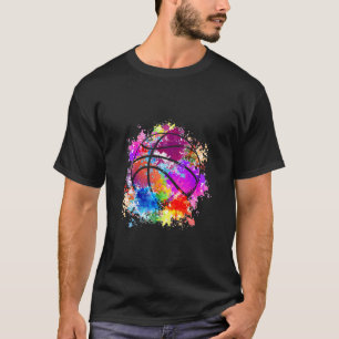 Sketll Teenagers Girls Teens Women Ller Dunking T-Shirt