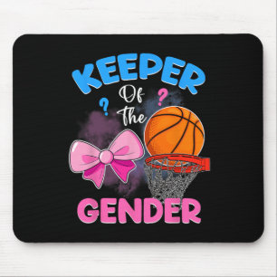 Sketll Themed Keeper Of The Gender Reveal Family P Mouse Pad