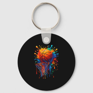 Sketller Hoop Colorful Splash Sketll Key Ring